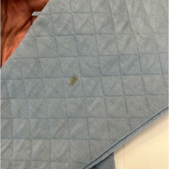 L.L.Bean Blue Lightweight Cotton Blend Quilted Zip Up Jacket Size M - Picture 17 of 17